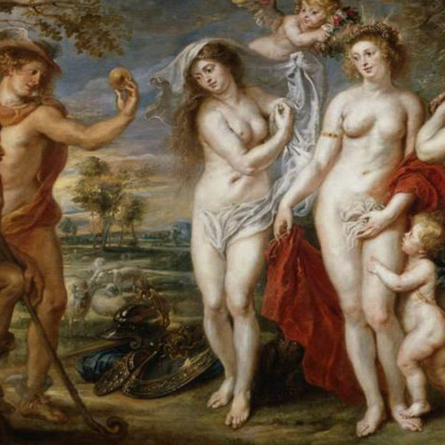 Peter Paul Rubens, “El juicio de Paris”.