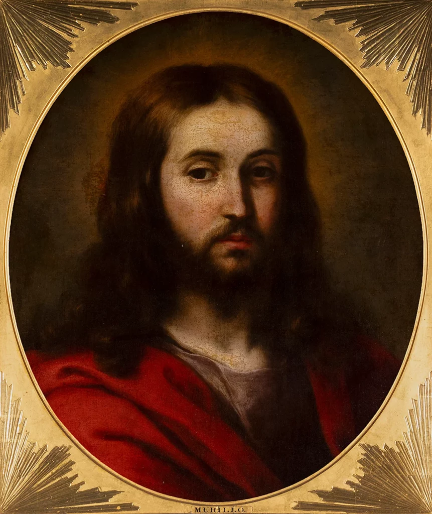 "Christ" by BARTOLOMÉ ESTEBAN MURILLO (Seville, 1617 - 1682).
