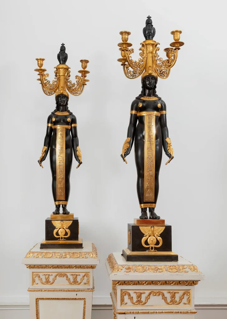 Candelabros estilo Impero
