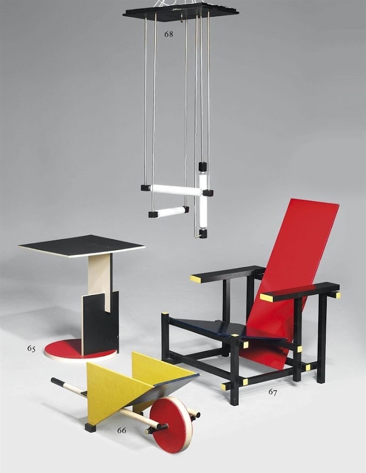 Diseños de Gerrit Rietveld