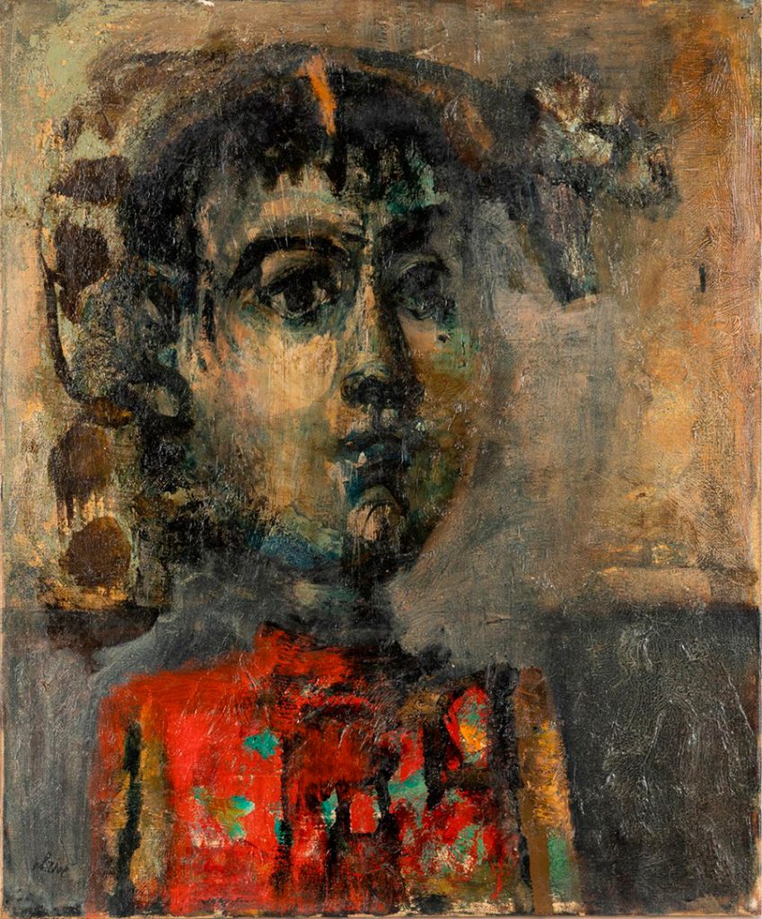 Portrait of a young woman