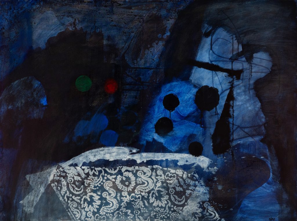 Abstract work by Antoni Clavé