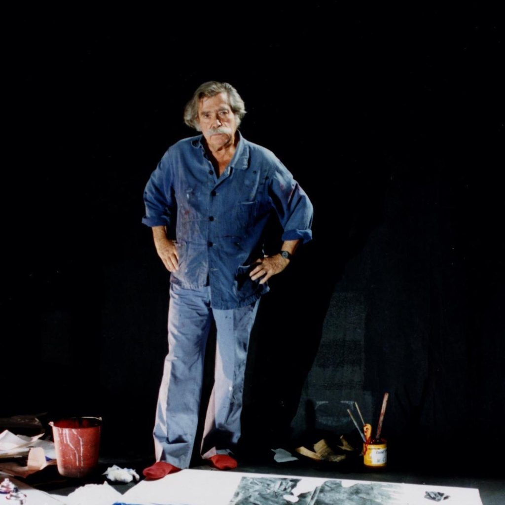 Clavé in his studio