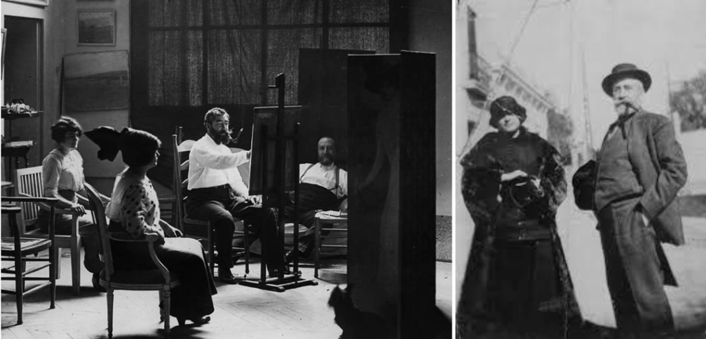 Ramon Casas y Júlia Peraire