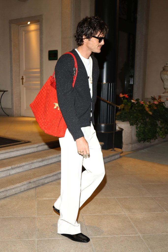 Jacob Elordi with a Bottega Veneta