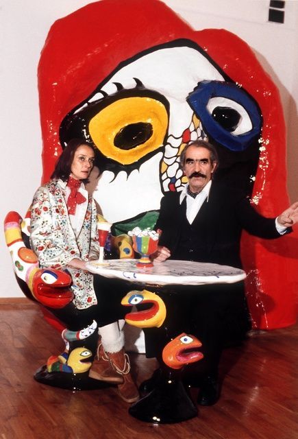 Parejas de artistas: Niki de Saint Phalle y Jean Tinguely