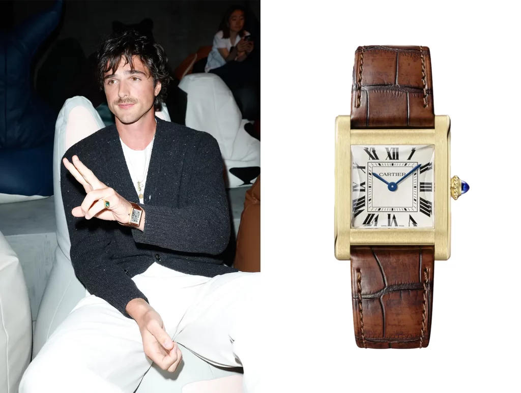 Jacob Elordi's watches: Cartier
