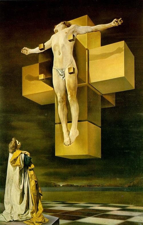 La crucifixión de Salvador Dalí