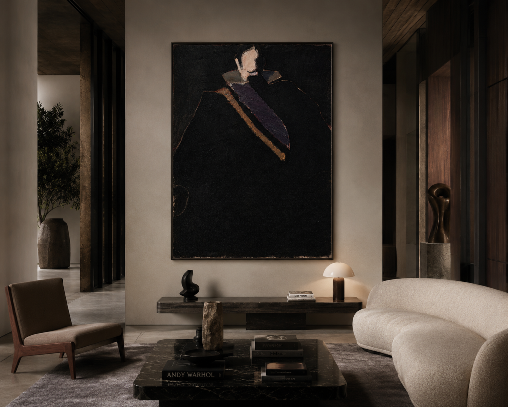Manolo Valdés, "Conde-Duque de Olivares" 1982. Lote 40041711. En un interior