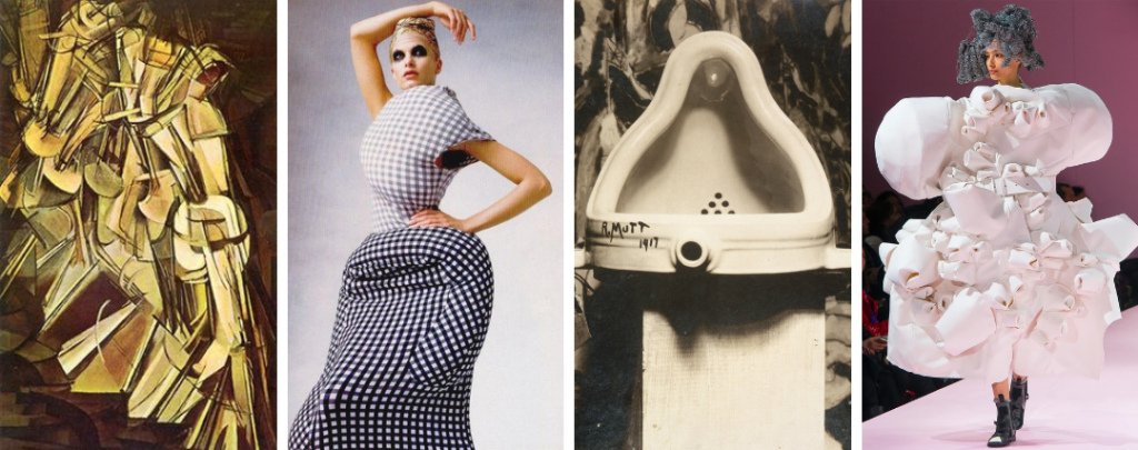 Moda y arte: Rei Kawakubo se inspira en Marcel Duchamp