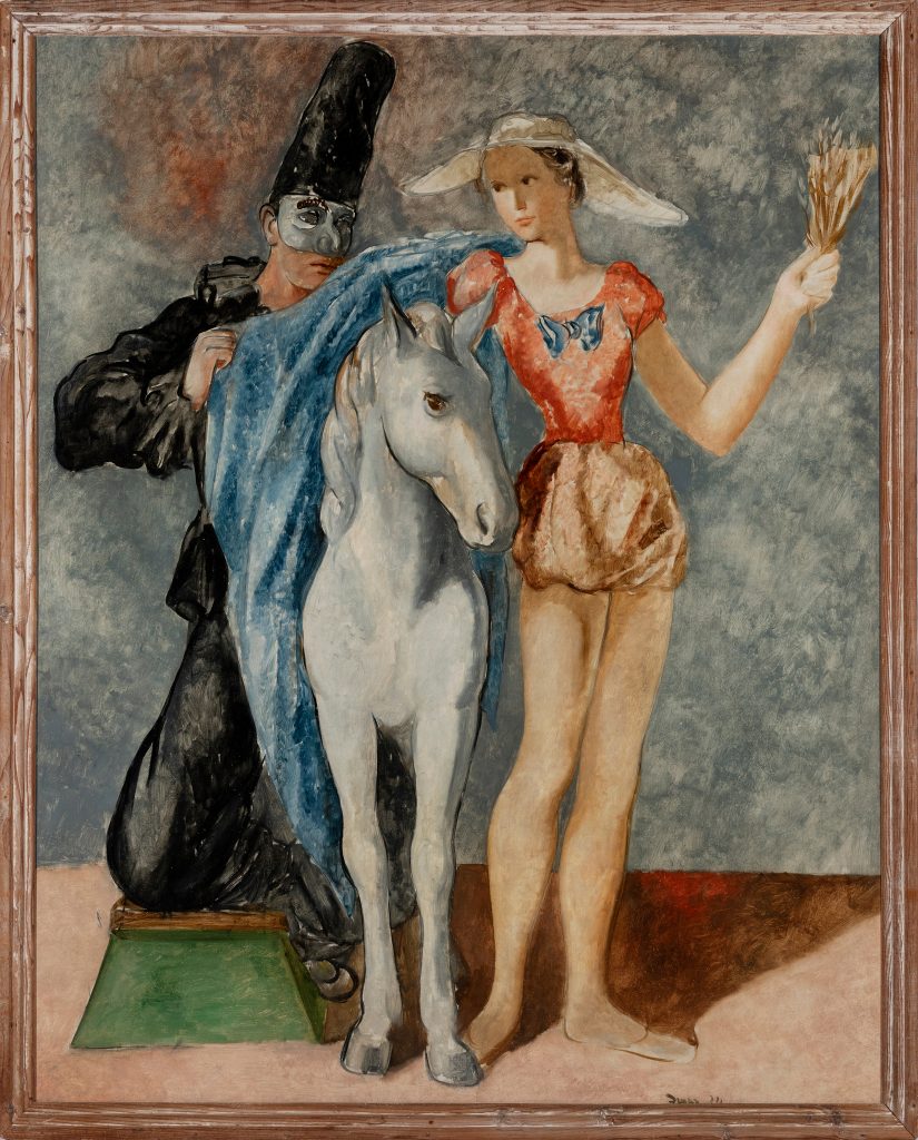 Escena circense, Pere Pruna, 1934.